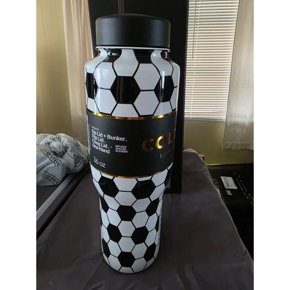 Coldest Limited Edition 36oz Pursuit of Winning Water Bottle